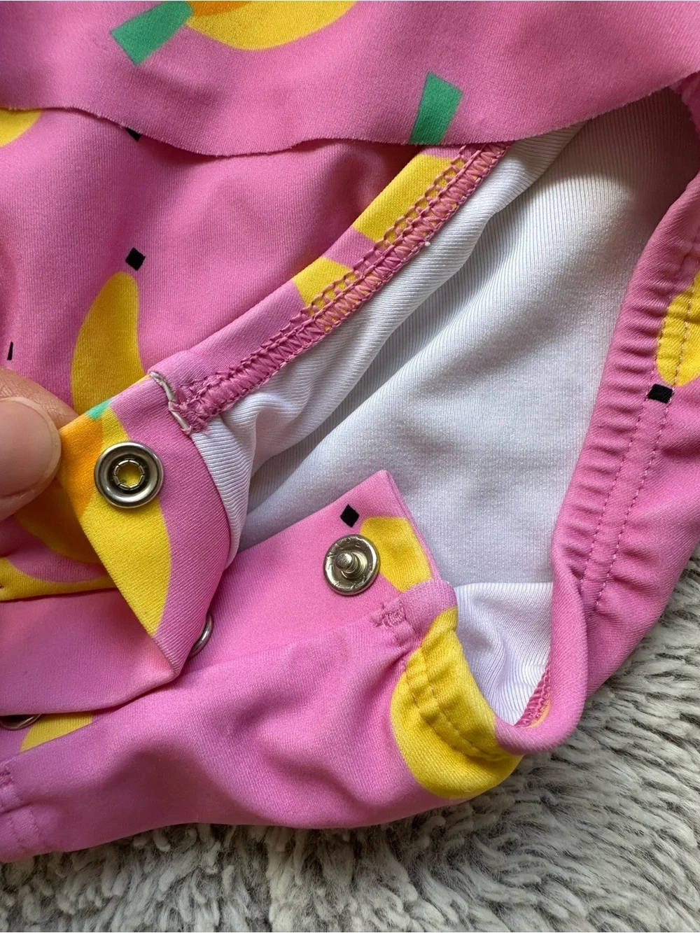 ✨NWOT✨ Hanna Andersson | Pink Banana Baby Swimsuit with Tutu, Size 3-6 Mo ✨